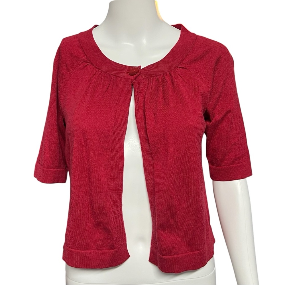 LOFT NWT - Women’s Single Button Cropped Cardigan Sz. XS/SM